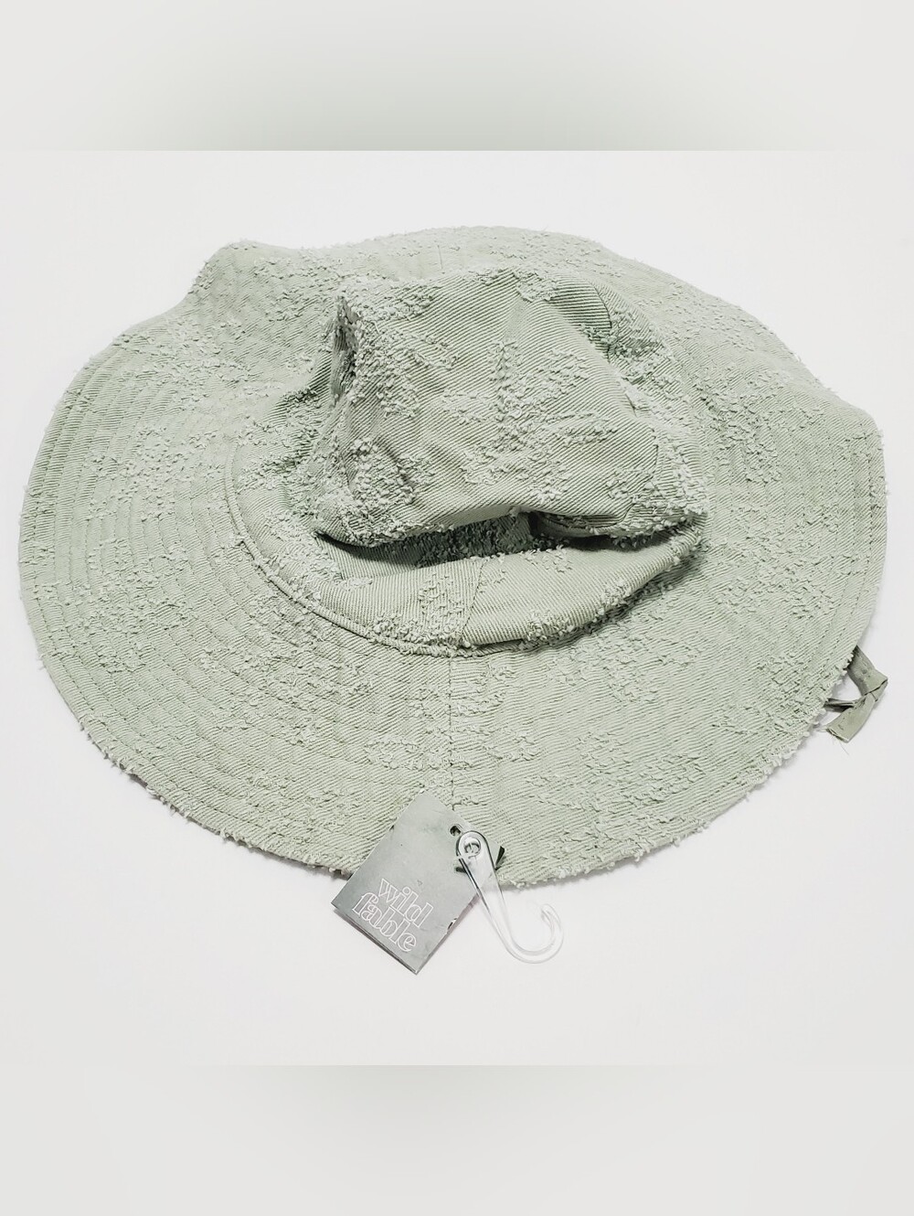 Wild Fable Women's Floppy Garden Hat Green OS Cotton / Rayon Blend NEW